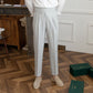 Sleek Classic Buckle Slacks