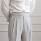 Sleek Classic Buckle Slacks